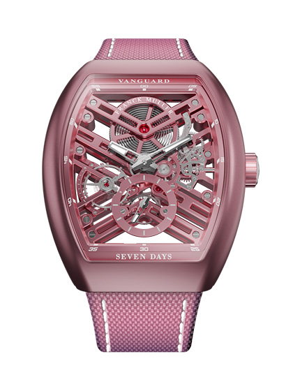 FRANCK MULLER VANGUARD SKELTON 7 DAYS ROYAL BAUXITE