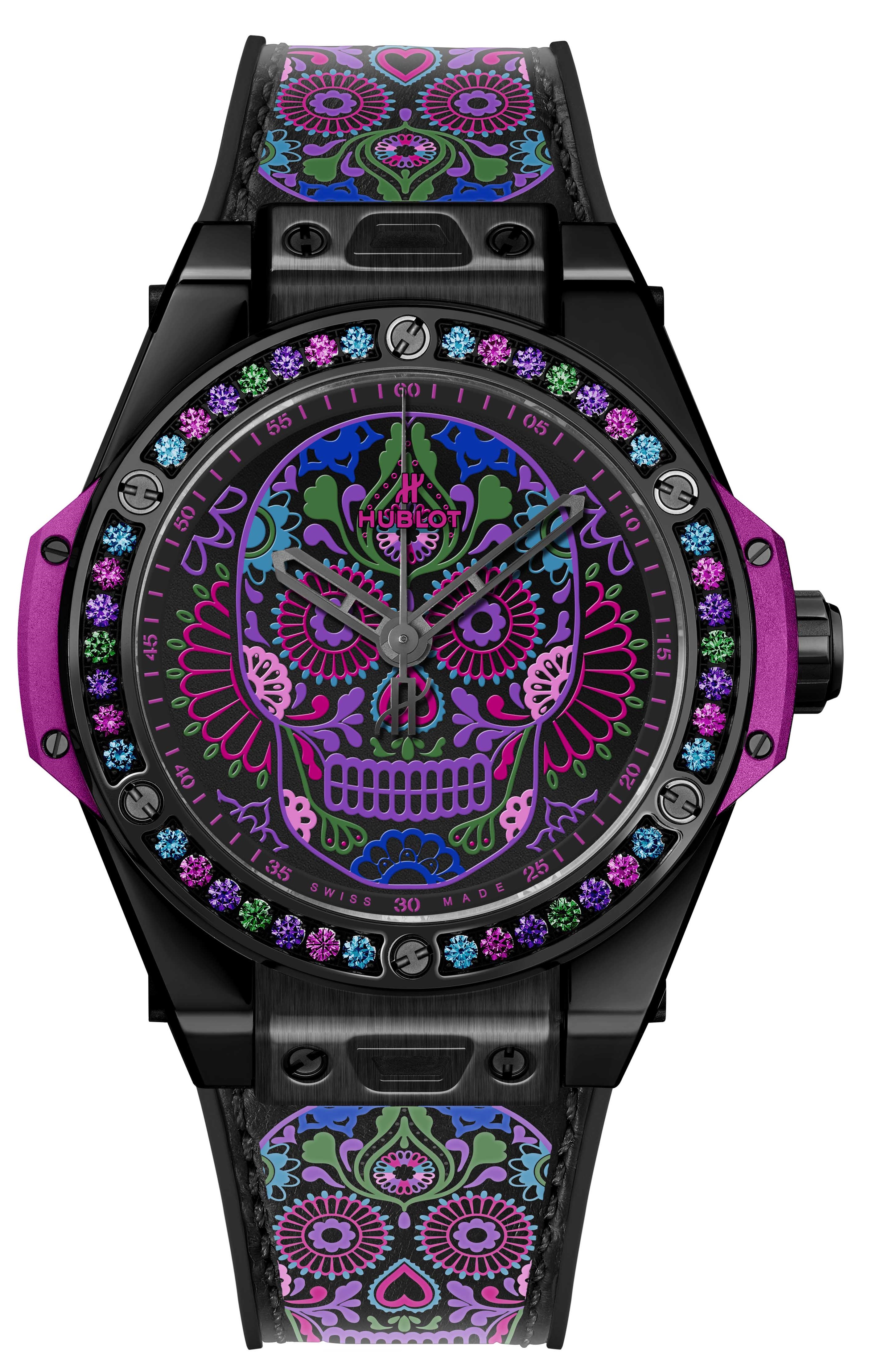 BIG BANG ONE CLICK <br> CALAVERA CATRINA BLACK CERAMIC