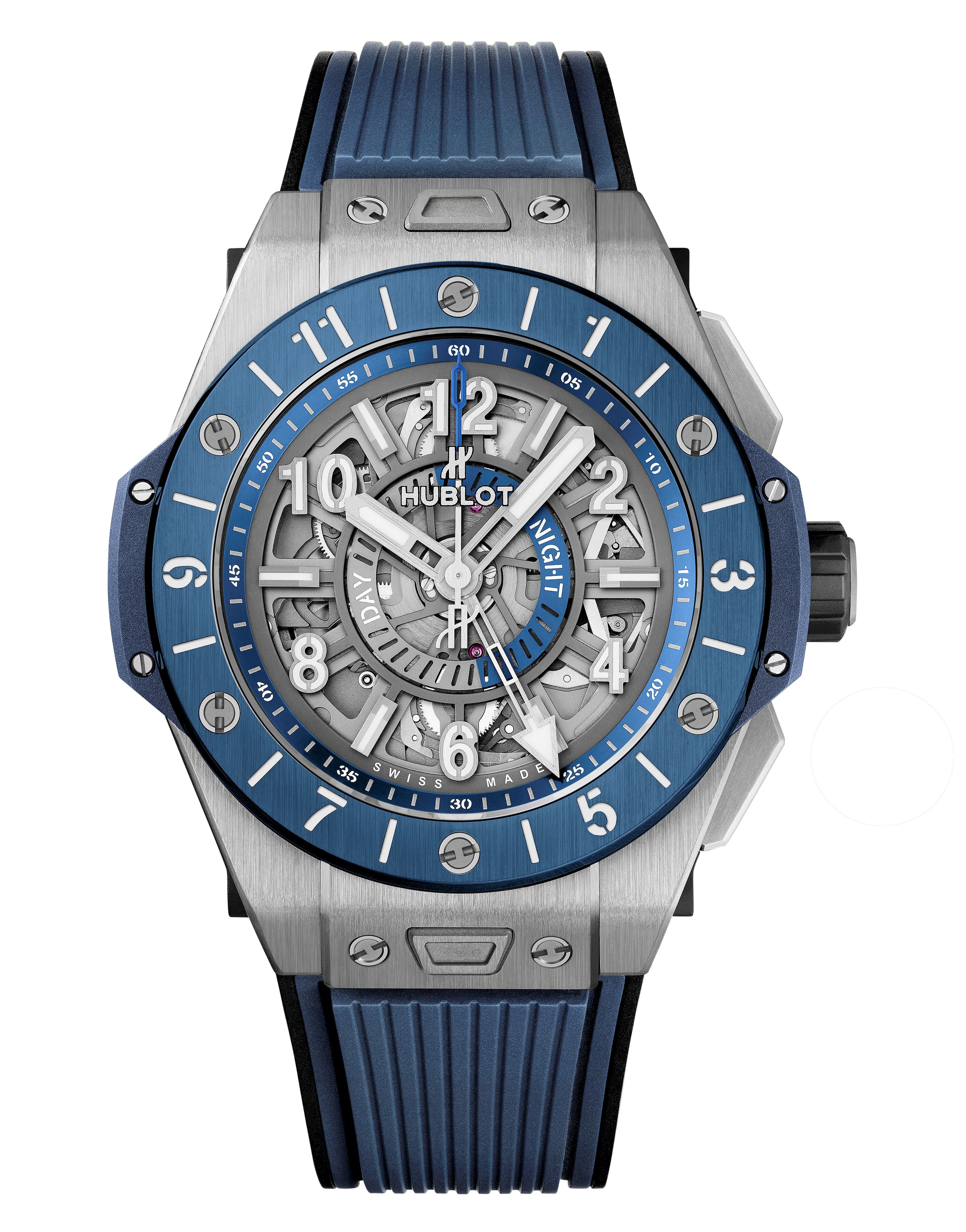 BIG BANG <br> UNICO GMT TITANIUM BLUE CERAMIC