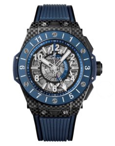 BIG BANG UNICO GMT 两地时王金蓝色陶瓷