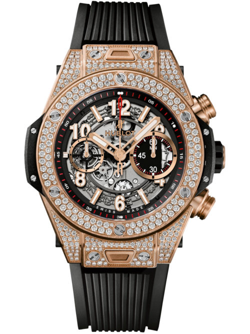 BIG BANG <br> UNICO KING GOLD PAVÉ 42MM