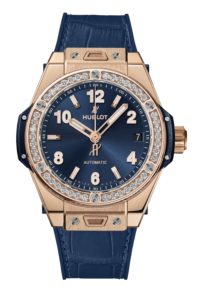 BIG BANG 一键式王金蓝色镶钻