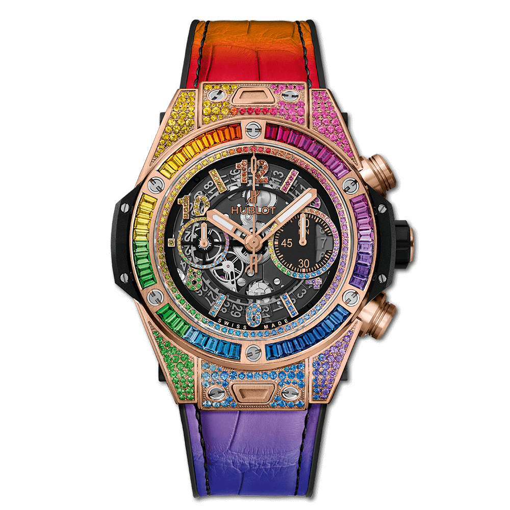 BIG BANG UNICO RAINBOW KING GOLD