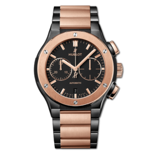 CLASSIC FUSION CHRONOGRAPH CERAMIC KING GOLD BRACELET