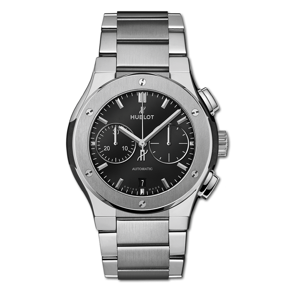 CLASSIC FUSION CHRONOGRAPH TITANIUM BRACELET