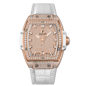 SPIRIT OF BIG BANG KING GOLD WHITE FULL PAVE