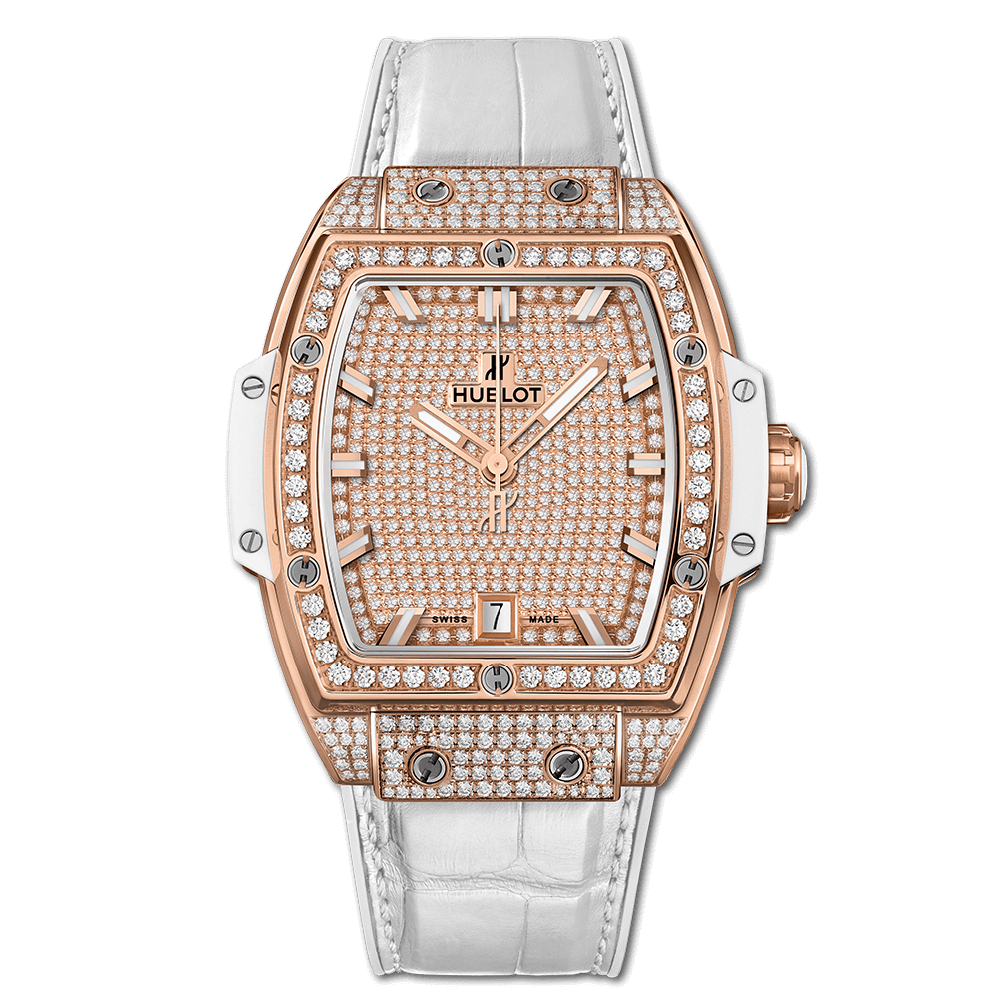 SPIRIT OF BIG BANG KING GOLD WHITE FULL PAVE