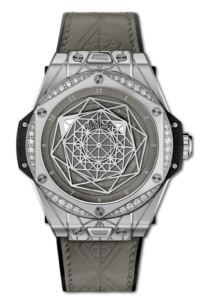 BIG BANG ONE CLICK SANG BLEU STEEL GREY DIAMONDS