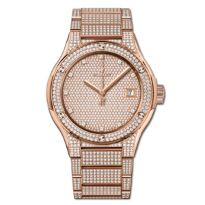 CLASSIC FUSION KING GOLD FULL PAVÉ BRACELET