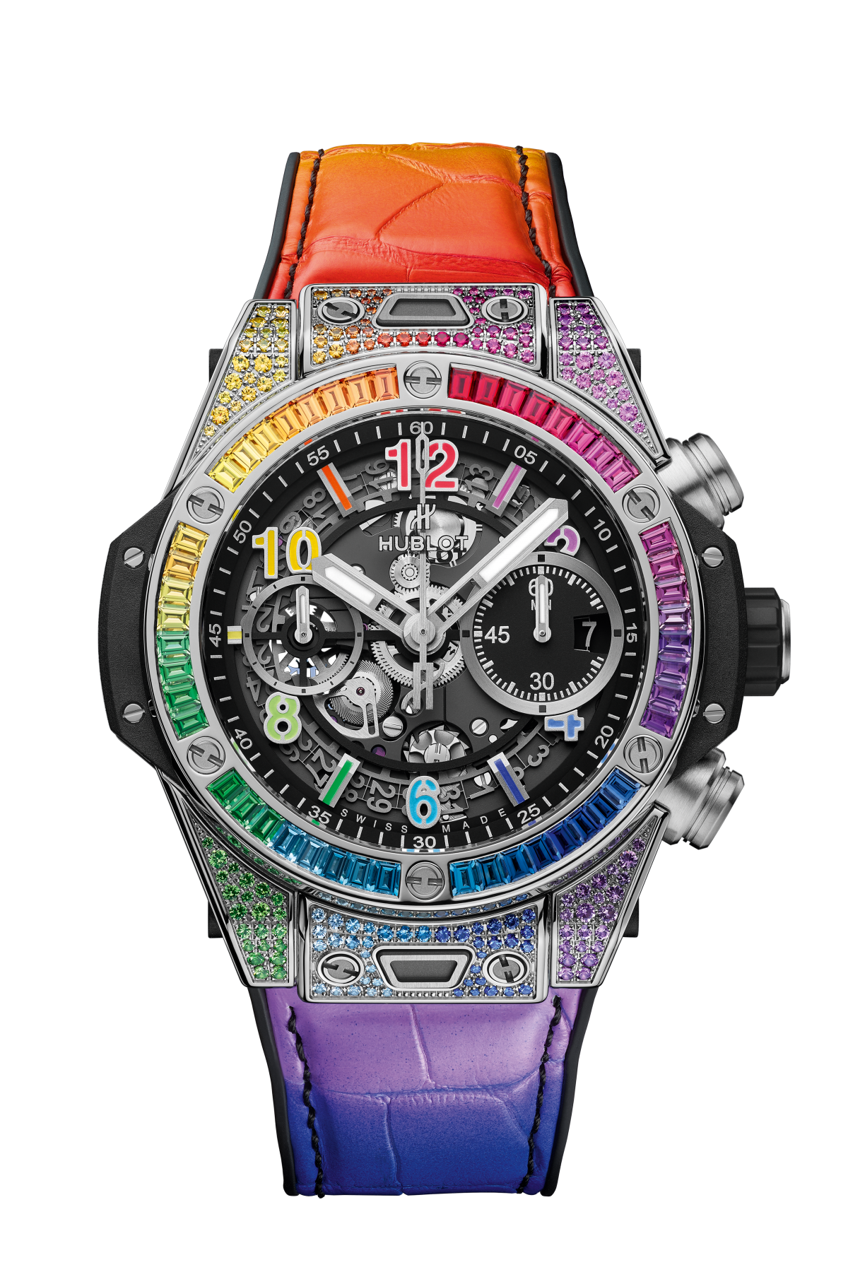 BIG BANG UNICO TITANIUM RAINBOW