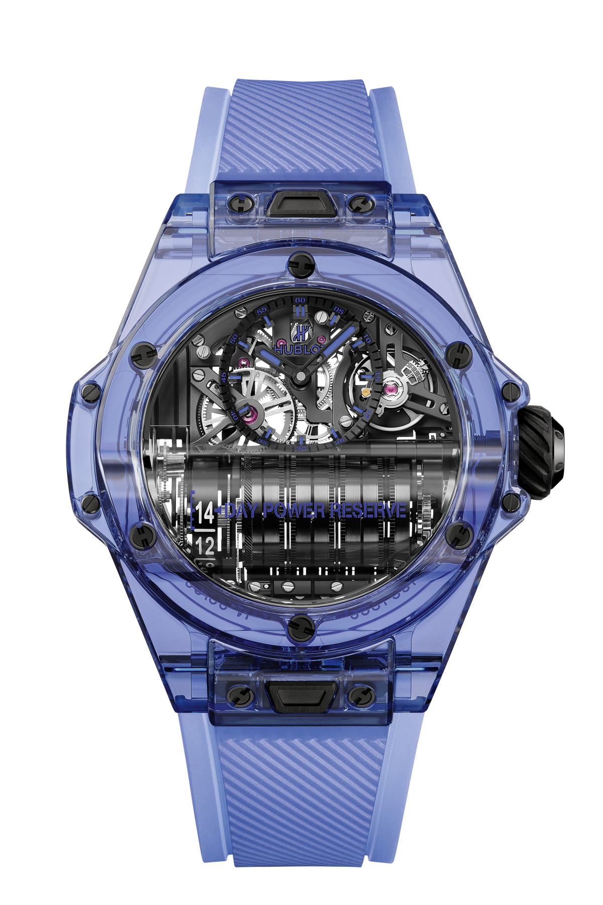 BIG BANG MP-11 POWER RESERVE 14 DAYS BLUE SAPPHIRE