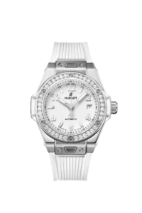 BIG BANG ONE CLICK STEEL WHITE DIAMONDS