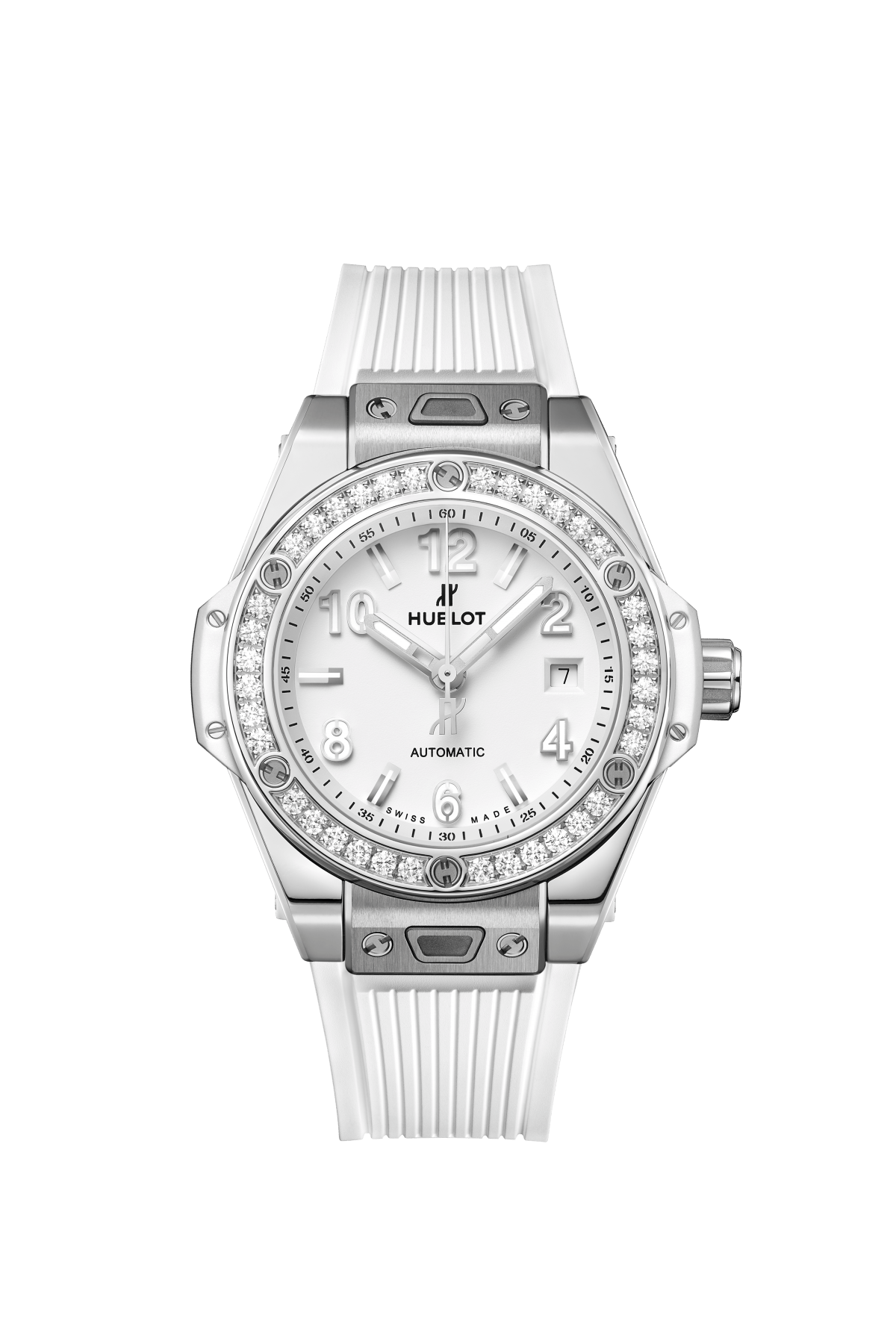 BIG BANG ONE CLICK STEEL WHITE DIAMONDS