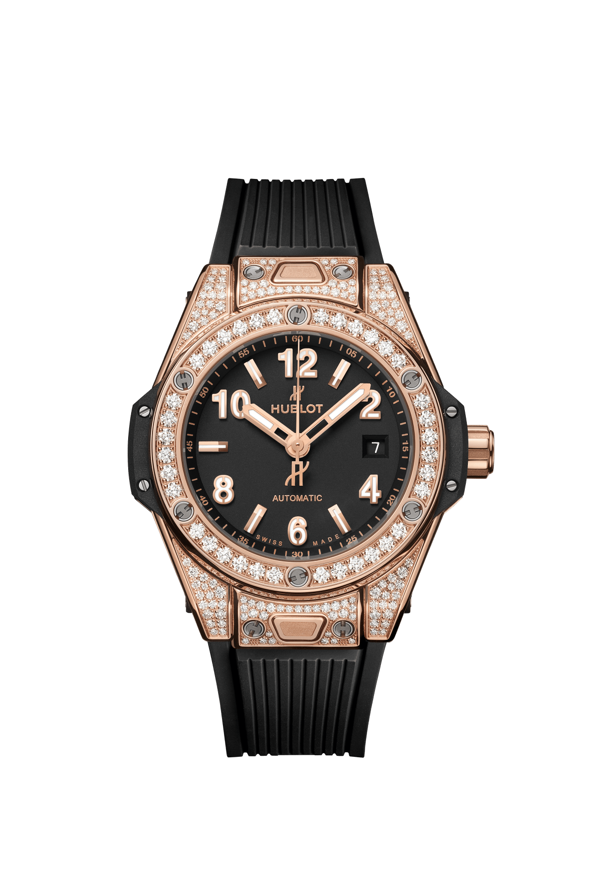 BIG BANG ONE CLICK KING GOLD PAVÉ