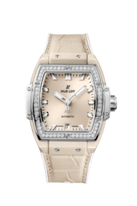 SPIRIT OF BIG BANG BEIGE CERAMIC TITANIUM DIAMONDS